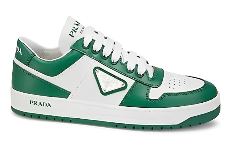 Prada Low-Top Sneaker 'White Green' 圖 2