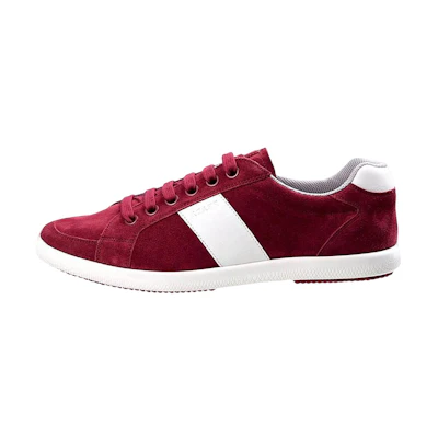 Prada Low-Top Suede Sneakers 'Fashion Red'
