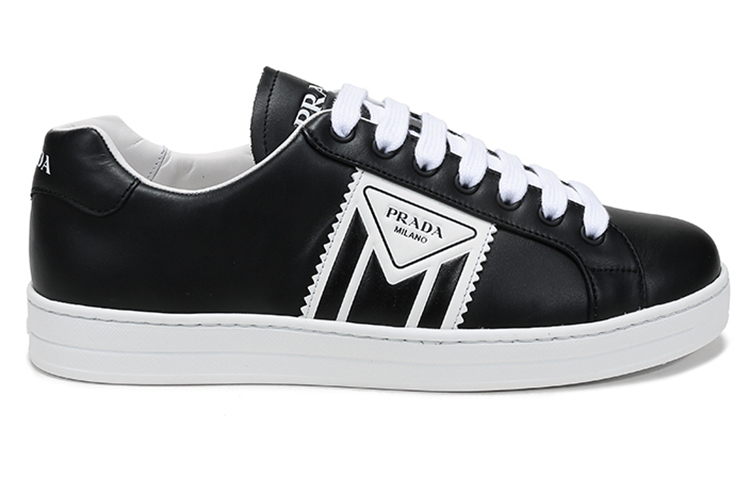 Order Prada Low Top Kasut Fesyen 'Hitam Putih' 4E3544_3L8U_F0967