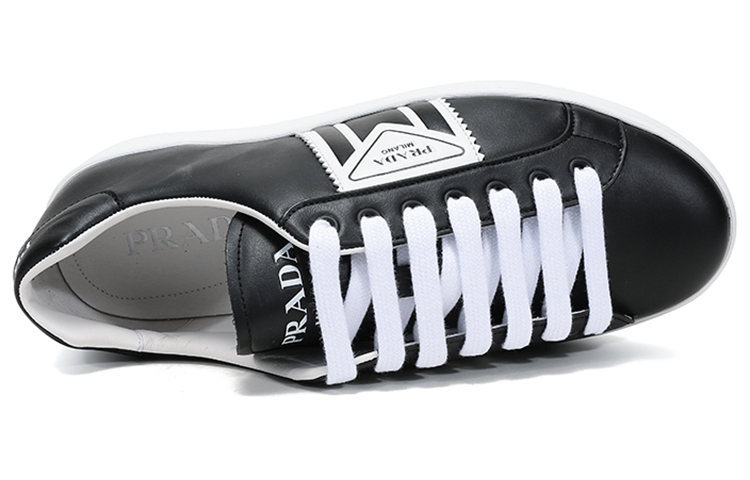 Purchase Prada Low Top Kasut Fesyen 'Hitam Putih' 4E3544_3L8U_F0967