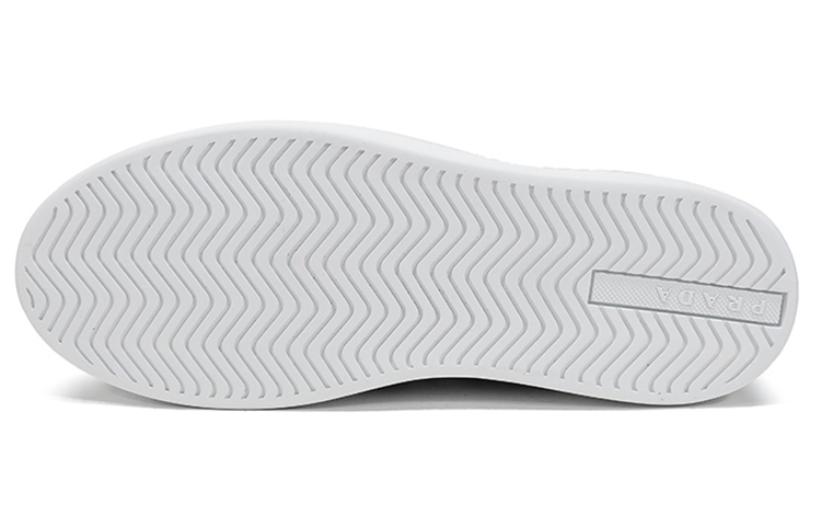 Details for Prada Low Top Kasut Fesyen 'Hitam Putih' 4E3544_3L8U_F0967