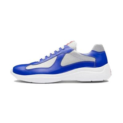 Prada Low Top Lace-Up 'Silver Blue'