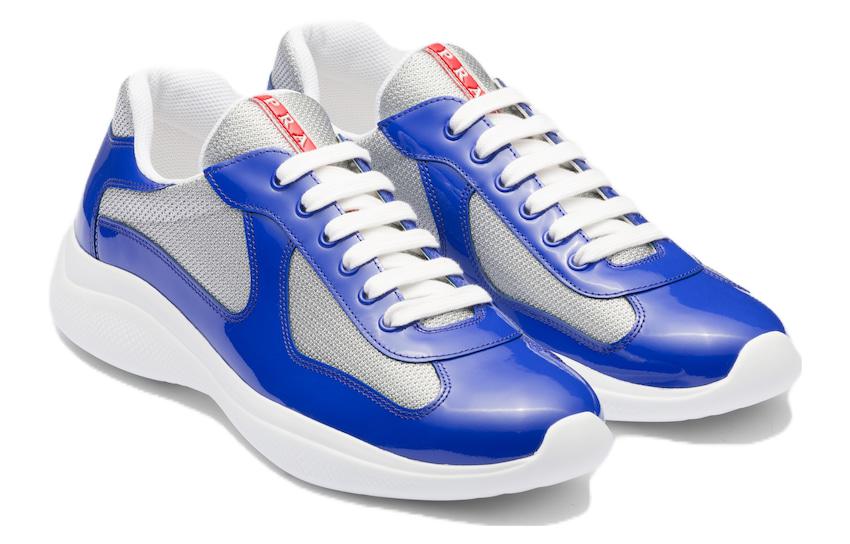 Prada Low Top Lace-Up 'Silver Blue' 圖 2