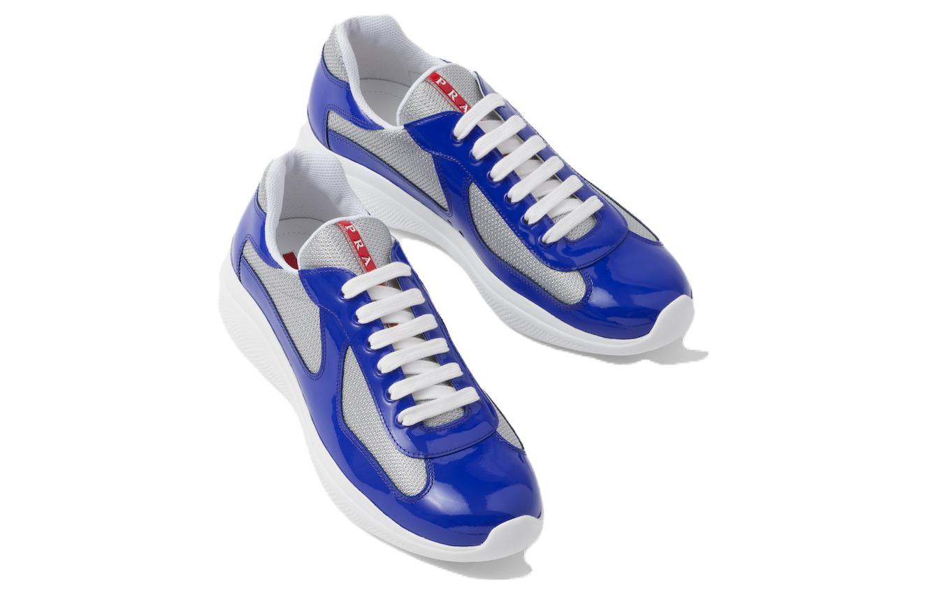 Prada Low Top Lace-Up 'Silver Blue' 圖 3