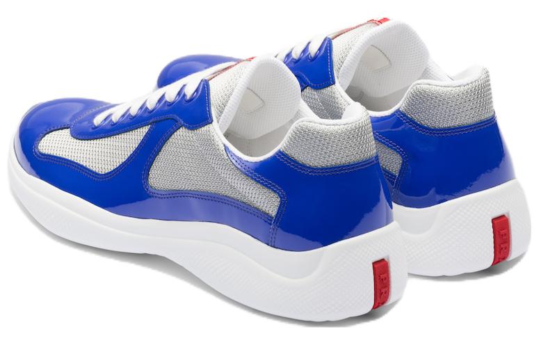 Prada Low Top Lace-Up 'Silver Blue' 圖 4