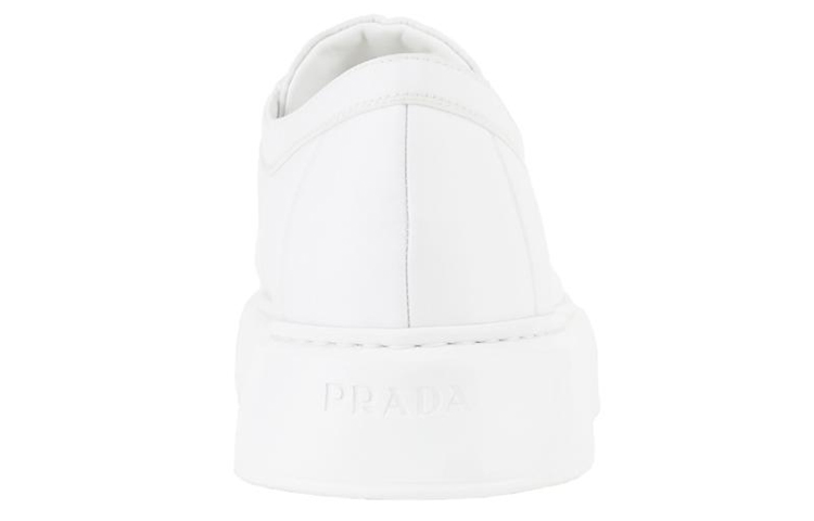 Prada Low-Top Lace-Up 'White Fashion Sneakers' 圖 5