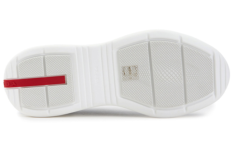 Prada Low Top Slip-On Sneakers 'Blue White' 圖 6