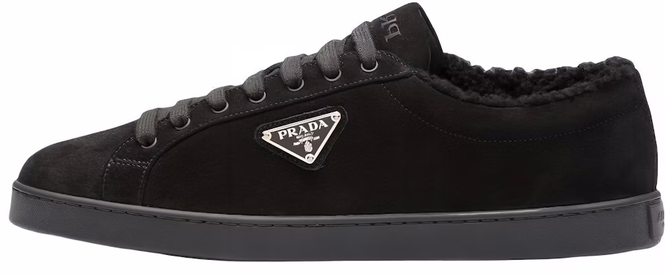 Prada Kasut Rendah 'Logo Suede Hitam' 2EE376_JFT_F0002_F_A000 Buy Prada Kasut Rendah 'Logo Suede Hitam' 2EE376_JFT_F0002_F_A000