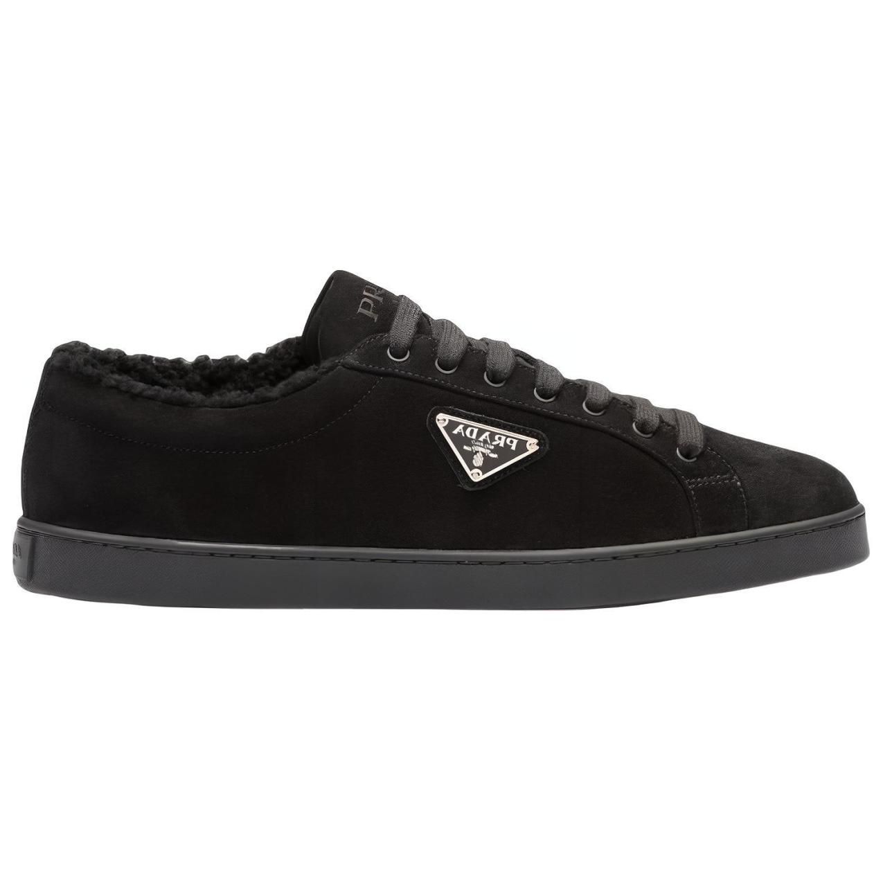 Prada Low Top Sneaker 'Black Suede Logo' 圖 2