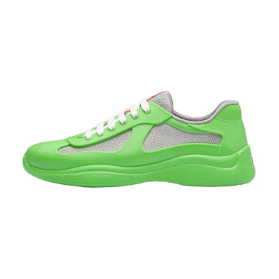 Prada Low Top Sneaker 'Green Rubber Strap'