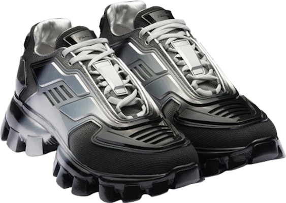 スニーカー PRADA | Cloudbust Thunder sneakers 2EG293_3LMB_F0Q07 Buy Prada Cloudbust Thunder Knit 'Silver Black
