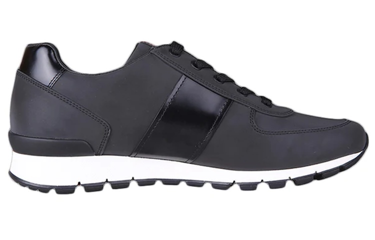 Prada Low Top Sneakers 'Dark Grey Leather Panel' 圖 2