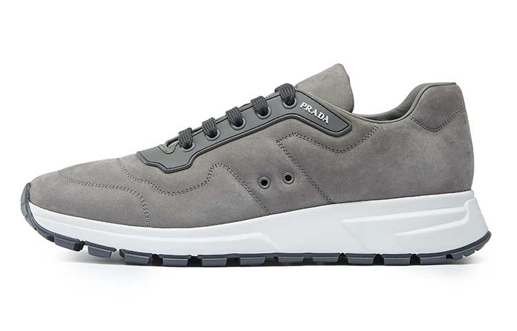 Prada Low-Top Sneakers 'Light Grey'