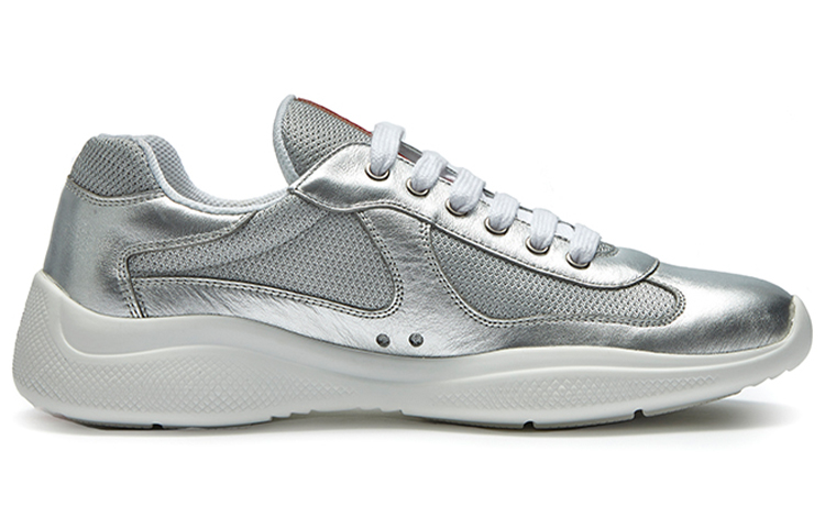 Prada Low-Top Sneakers 'Sleek Silver' 圖 2