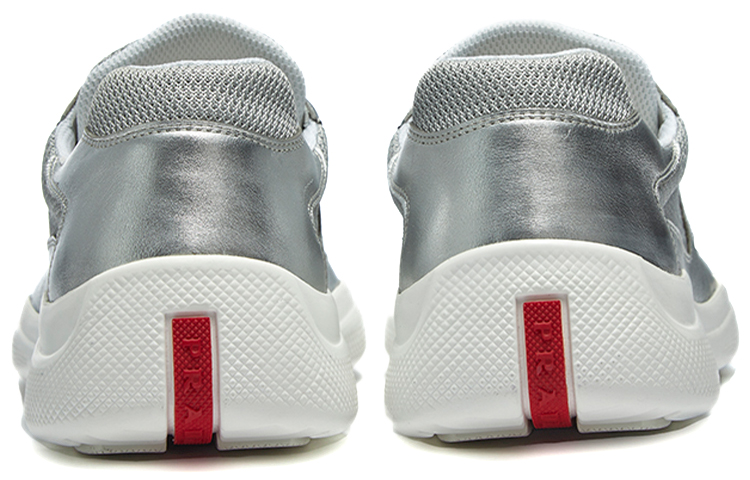 Prada Low-Top Sneakers 'Sleek Silver' 圖 5