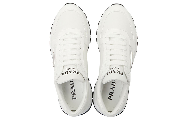 Buy Prada Low-Top Sneakers 'White Leather' 2EE369_3LKI_F0964
