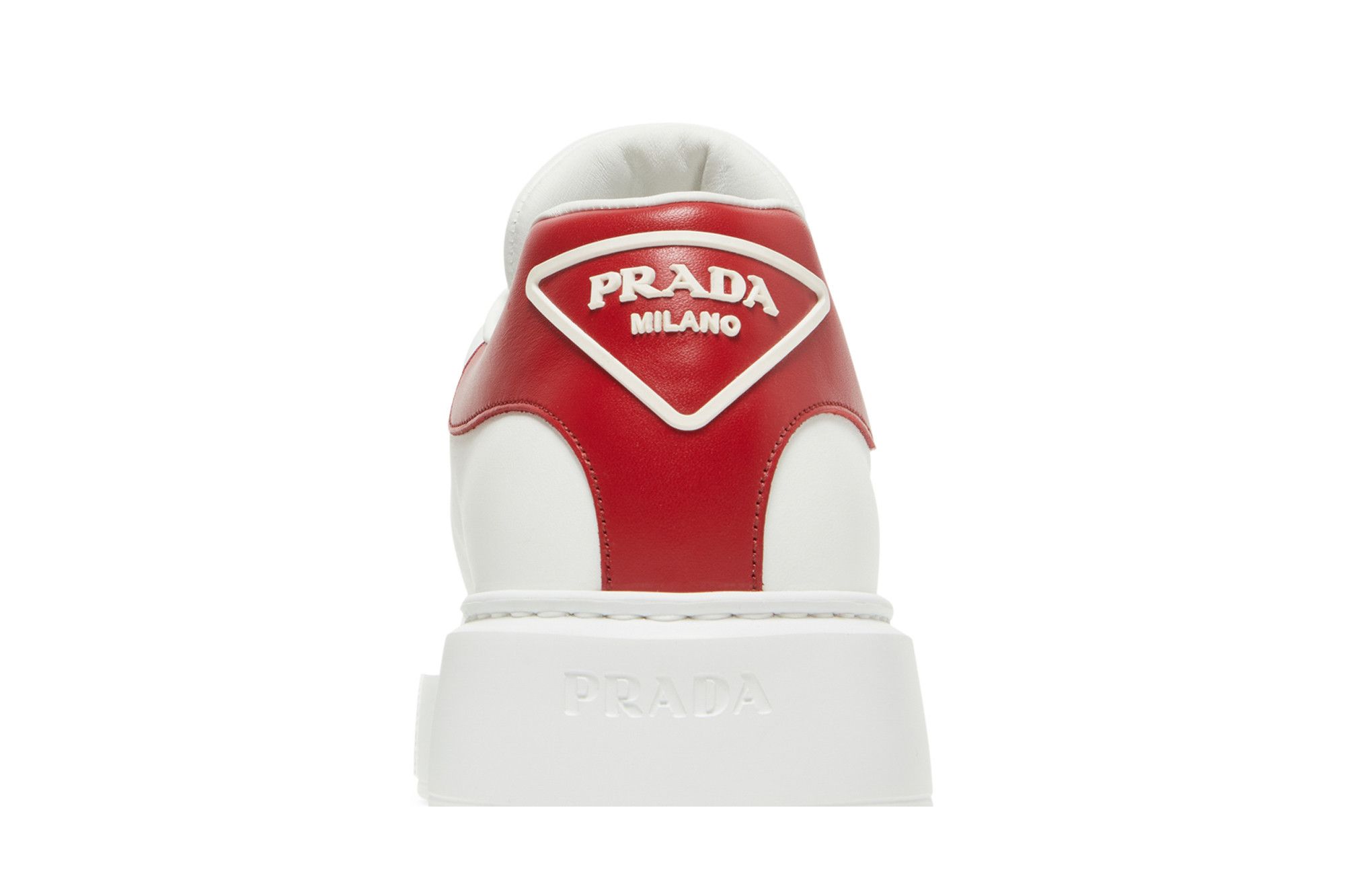 Sizing Prada Marco Kulit 'Putih Merah' 4E3583-3G4I-F0970