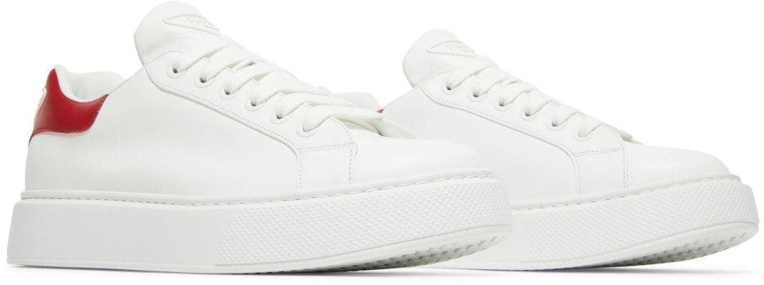 프라다 마르코 레더 '화이트 레드' (Prada Marco Leather '화이트 레드') 4E3583-3G4I-F0970 Cheap 프라다 마르코 레더 '화이트 레드' (Prada Marco Leather '화이트 레드') 4E3583-3G4I-F0970