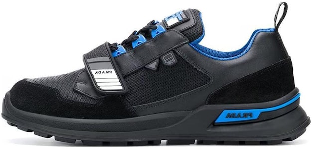 普拉达 Mechano 黑色航海蓝皮革鞋 2EG266_3V71_F0D8J Buy 普拉达 Mechano 黑色航海蓝皮革鞋 2EG266_3V71_F0D8J