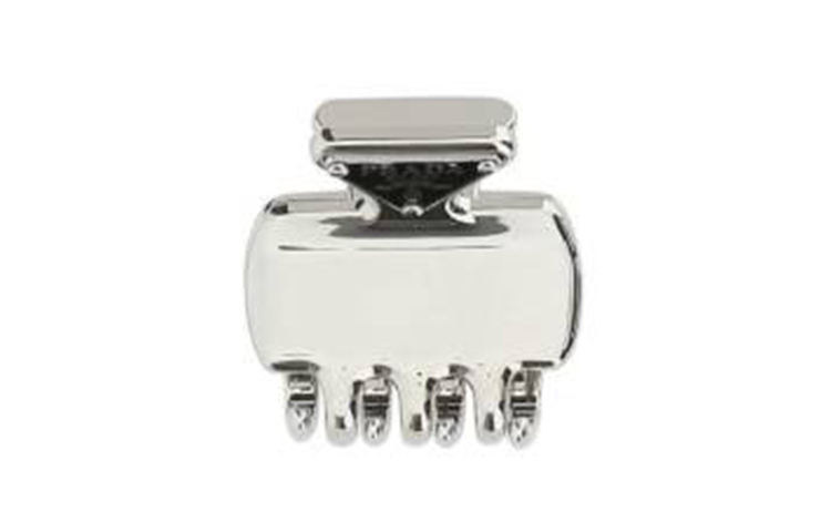 PRADA Minimalist Stainless Steel Hair Clip Unisex Couple Design in Silver. 1IF0872BA6F0002 圖 2