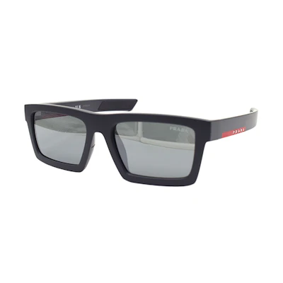 PRADA Modern Holiday Sports Rectangle Sunglasses for Men. SPS02Z-U-18K-60A