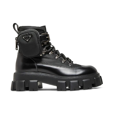 Prada Monolith Boot Brushed Rois 'Black'