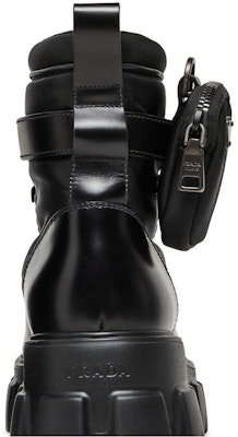 普拉达黑色亮面Rois Monolith短靴 1T255M-3L09-F0002 Sizing 普拉达黑色亮面Rois Monolith短靴 1T255M-3L09-F0002