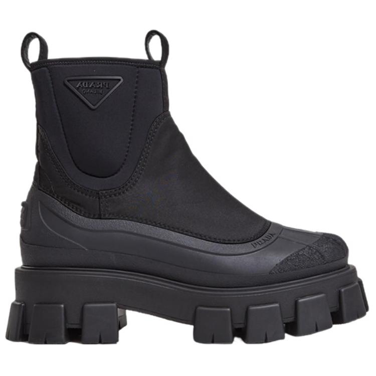 Prada Monolith Boots 'Black Logo' 圖 2