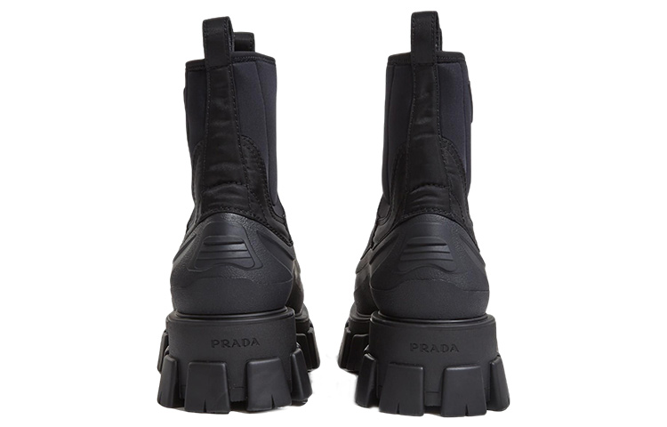 Prada Monolith Boots 'Black Logo' 圖 5