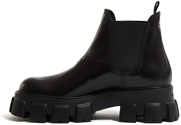 Prada Sepatu Chelsea Kulit Brushed Monolith 'Hitam' 2TE174-B4L-F0002 Buy Prada Sepatu Chelsea Kulit Brushed Monolith 'Hitam' 2TE174-B4L-F0002