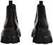 Purchase プラダ モノリス ブラッシュドレザー チェルシーブーツ (黒) 2TE174-B4L-F0002