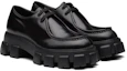 Order Prada Monolith 亮面皮革綁帶鞋 '黑色' 2EE355-B4L-F0002