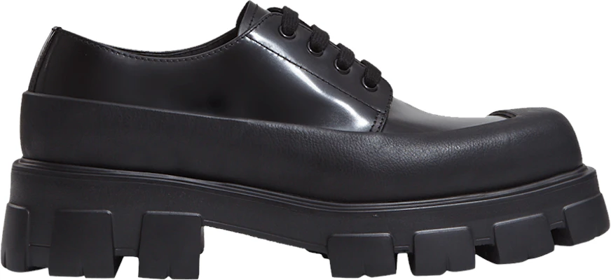 Prada Monolith de Cuero Cepillado con Cordones 'Negro' 2EG411-055-F0002 Buy Prada Monolith de Cuero Cepillado con Cordones 'Negro' 2EG411-055-F0002