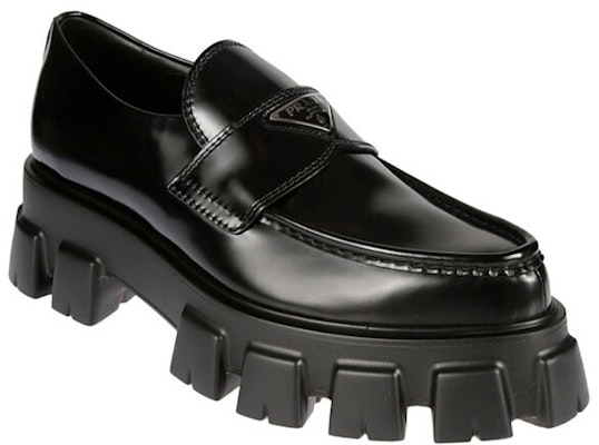 프라다 모노리스 로퍼 (블랙 가죽) 2DE130_055_F0002 Order 프라다 모노리스 로퍼 (블랙 가죽) 2DE130_055_F0002