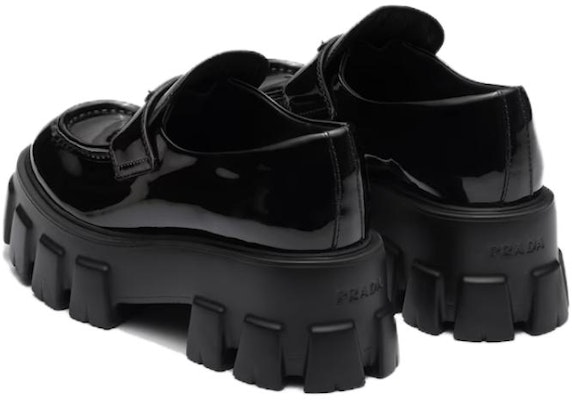 프라다 모노리스 로퍼 (블랙 가죽) 2DE130_055_F0002 Purchase 프라다 모노리스 로퍼 (블랙 가죽) 2DE130_055_F0002