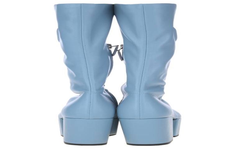 Prada Nappa Tech Boot 'Blue Mid-Top' 圖 3