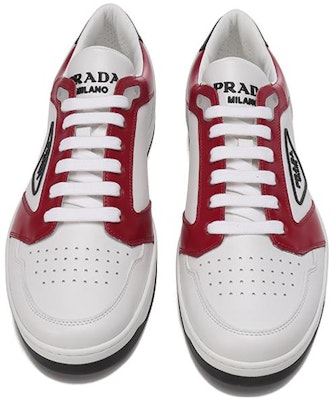 Prada New Avenue Kulit Rendah 'Putih Merah' 2EE363-3LJ7-F0H5A Shop Prada New Avenue Kulit Rendah 'Putih Merah' 2EE363-3LJ7-F0H5A