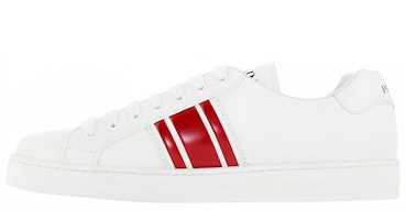 普拉达 New Avenue 白红色低帮皮革鞋 4E3544-3L8U-F0970 Buy 普拉达 New Avenue 白红色低帮皮革鞋 4E3544-3L8U-F0970