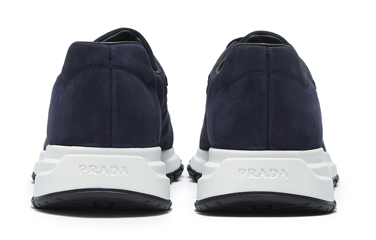 Prada Nylon Gabardine Low-Top Sneakers 'Deep Blue' 圖 4