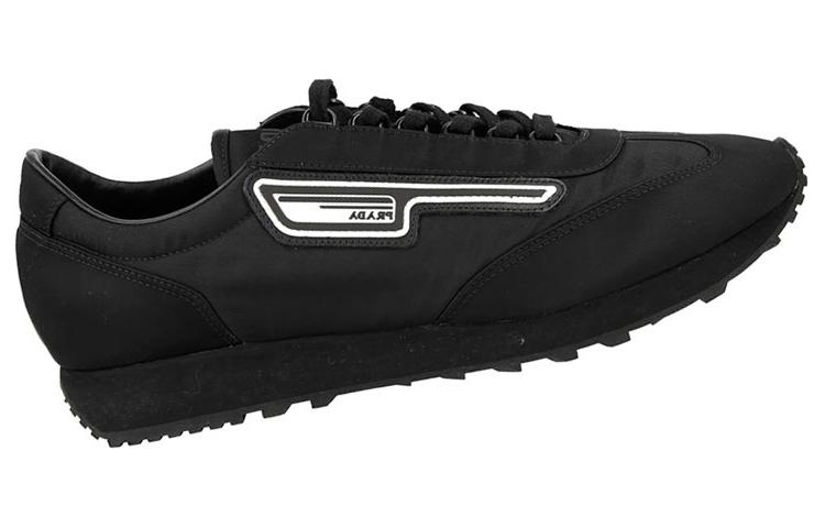 Prada Nylon Gabardine Sneaker 'Black' 圖 2