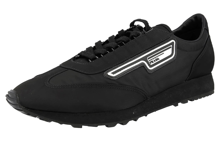 Prada Nylon Gabardine Sneaker 'Black' 圖 3