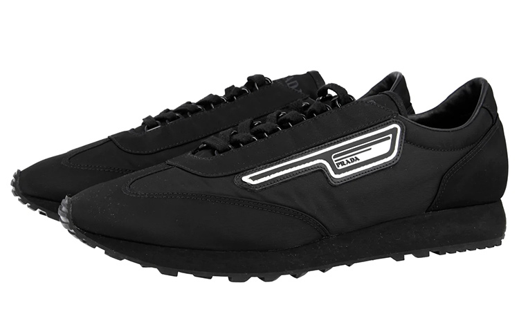 Prada Nylon Gabardine Sneaker 'Black' 圖 4