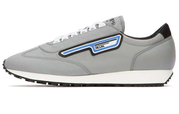 Prada Nylon Gabardine Sneaker 'Grey'