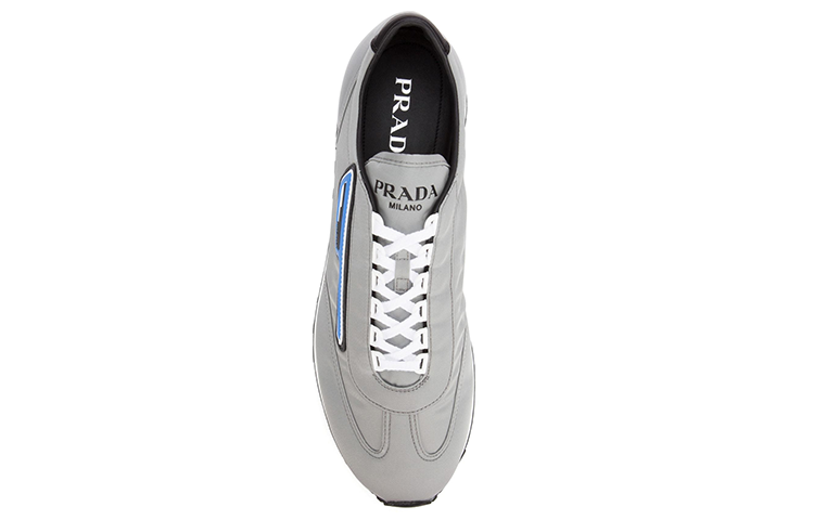 Prada Nylon Gabardine Sneaker 'Grey' 圖 4