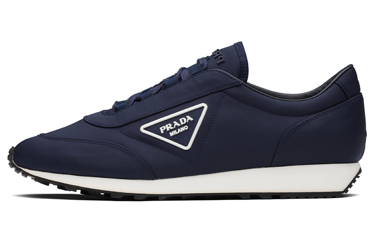 Prada Nylon Gabardine Sneakers 'Blue'