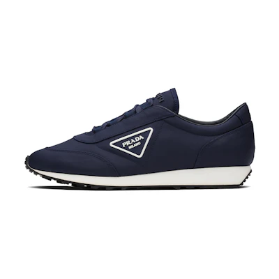 Prada Nylon Gabardine Sneakers 'Blue'