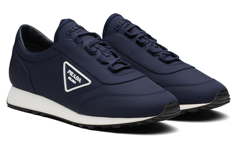 Prada Nylon Gabardine Sneakers 'Blue' 圖 2