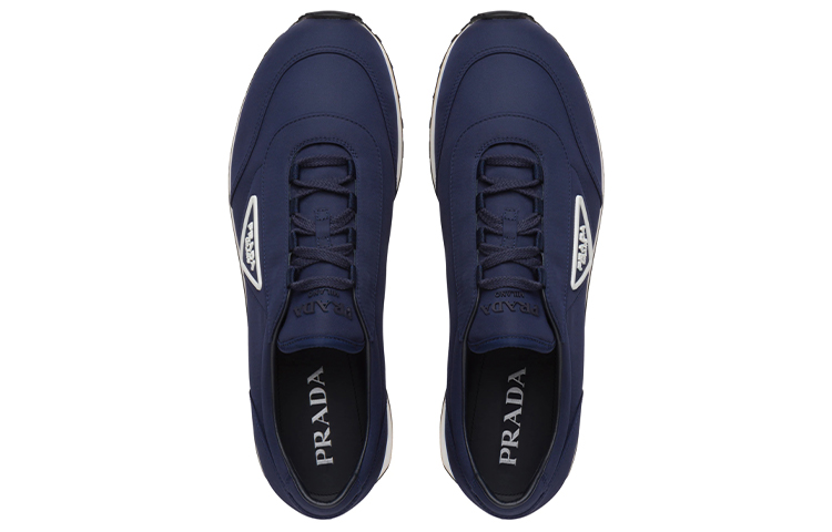 Prada Nylon Gabardine Sneakers 'Blue' 圖 3
