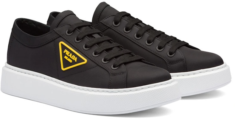 Prada 尼龍華達呢車輪低筒運動鞋 '黑黃' 4E3560-W08-F0C5Z Order Prada 尼龍華達呢車輪低筒運動鞋 '黑黃' 4E3560-W08-F0C5Z