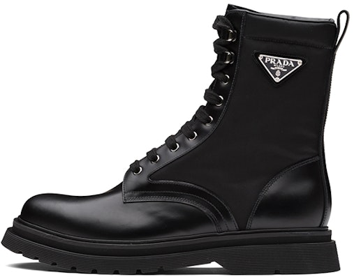 Botas Prada de Nylon y Gamuza de Cuero 'Negro' 2UE011_3L09_F0002 Buy Botas Prada de Nylon y Gamuza de Cuero 'Negro' 2UE011_3L09_F0002